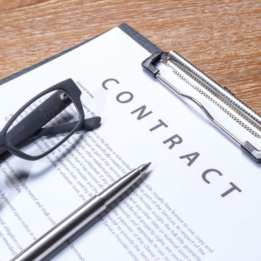 How Does The Process Of Selling To A Cash Homebuyer Work - contract